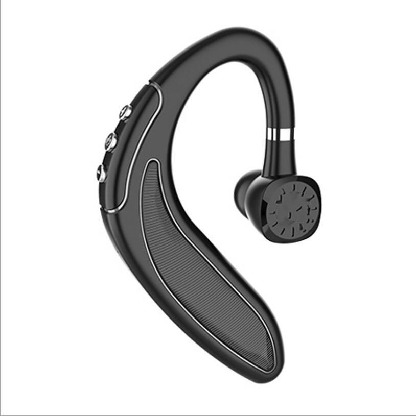 

B18 5.0 ear hook Bluetooth earphones Wireless Earphone Handsfree Big Battery Business Headset Drive Call Sports for Samsung xiaomi, Black