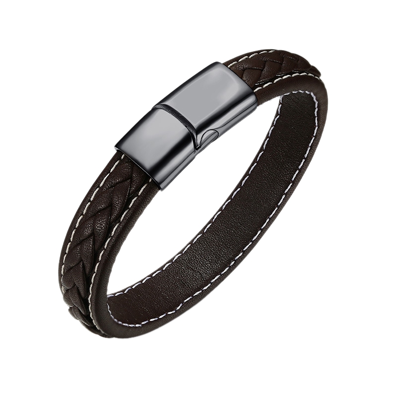 

Men's and Women's Bracelet Braided Bracelet Titanium Steel Braided Wristband