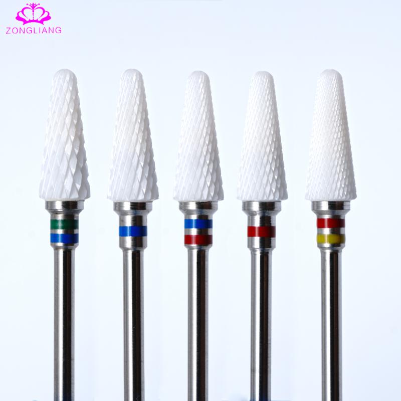 

3/32 manicure and pedicure ceramic nail drill bits nail file drill manicure machine accessories milling cutter equipment