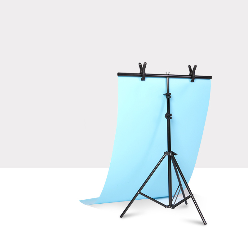 

T-shaped Bracket Photo Studio Shooting Background Equipment 2 sided Matte Anti-wrinkle Photography Backdrop PVC Material Board