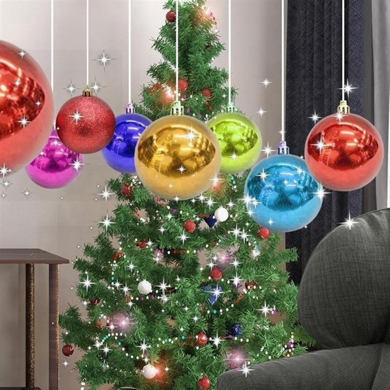 

Party Decoration 24PCS Tree Ornaments Ball Glitter Chic Christmas/Birthday/Wedding Baubles Balls Hanging Festival Holiday Home