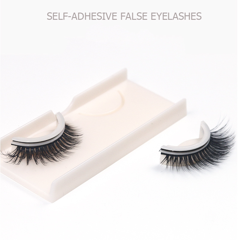 

2020 Hot Sale Self-adhesive 3D False Eyelashes Reusable Natural Curly Fake Eyelashes Beauty Makeup Extension Tool