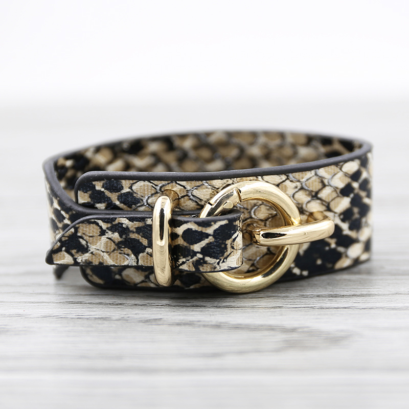 

STRATHSPEY snake bracelet for women vintage leather bracelets & Bangles handmade leopard bracelets femme pulseras 2020
