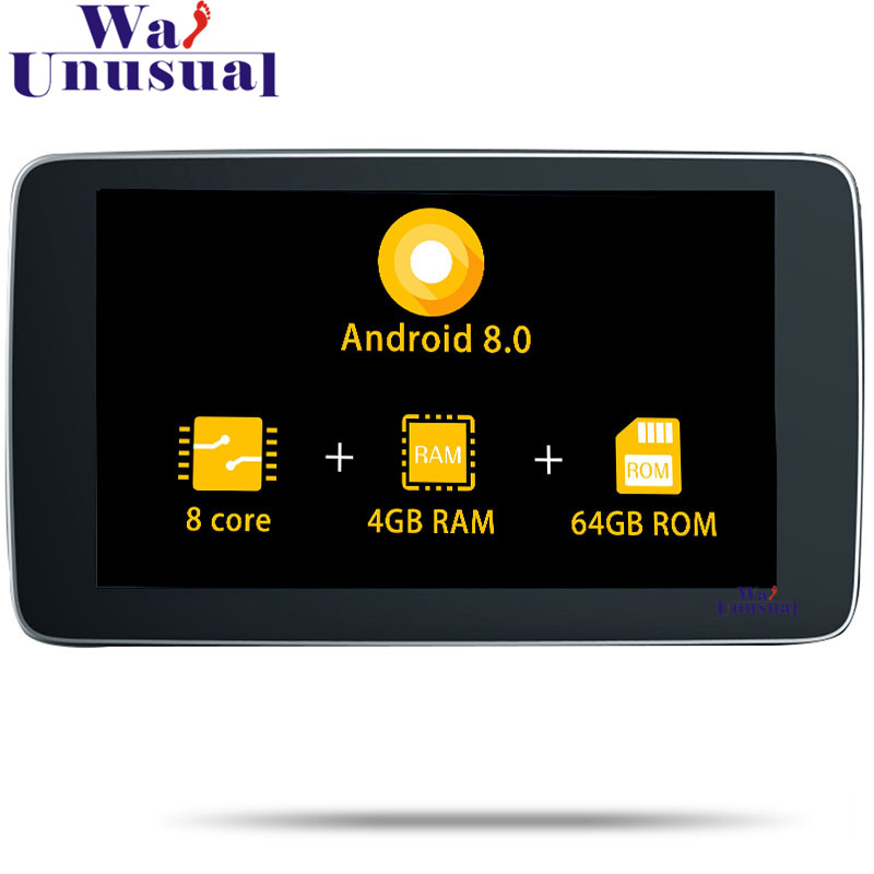 

WANUSUAL Android 8.0 Car GPS Navigation For Mecerdes CLA/GLA/GLE 2014.11-2020 NO DVD CD Player Media Center Autoradio 2 Din