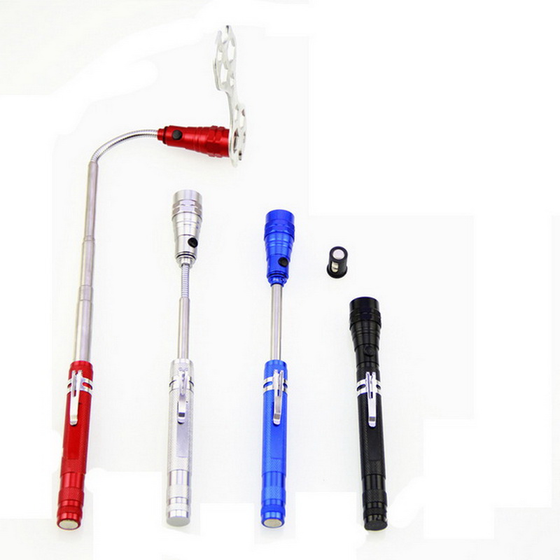 

Newest Professional waterproof super Lighting Magnet Rod LED black/sliver/red/blue
