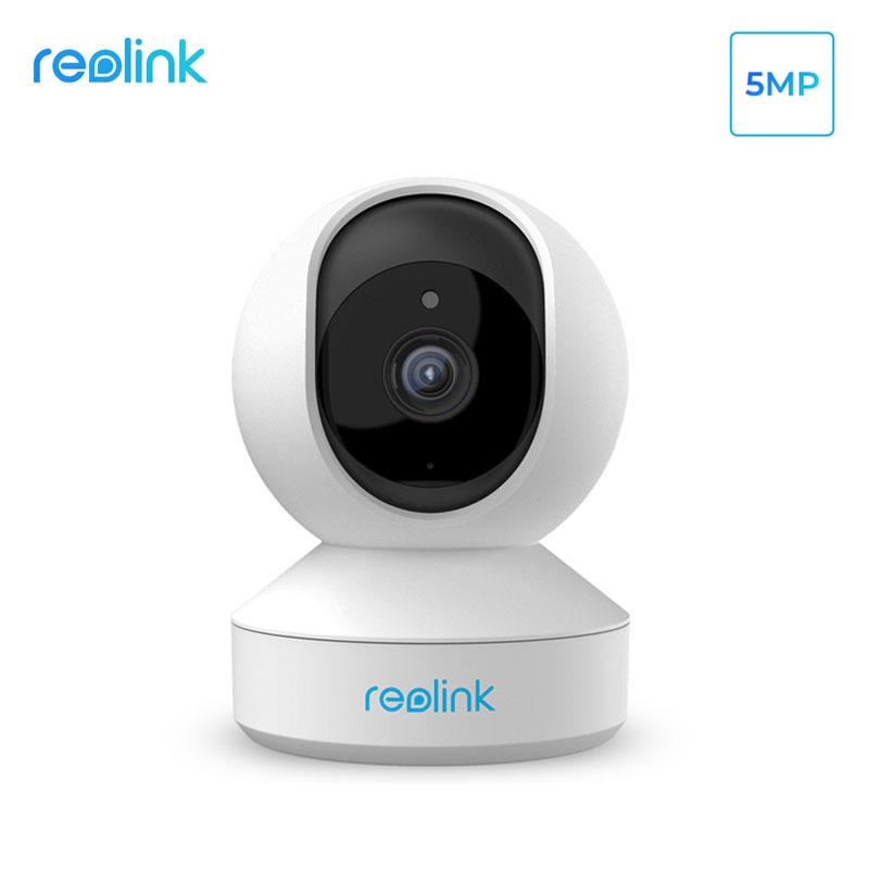 

Reolink PTZ 5MP home IP camera wifi 2.4G/5G 3x Optical Zoom Pan/Tilt SD card slot 2-way audio indoor remote access E1 Zoom