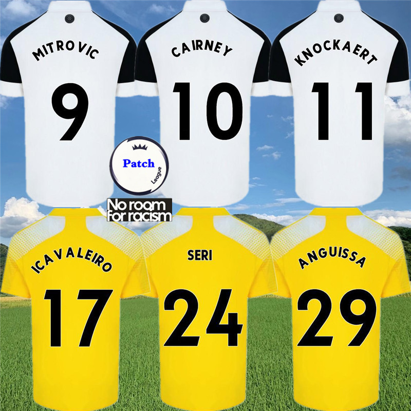 

MITROVIC CAIRNEY Soccer Jerseys 2020 21 SERI I.CAVALEIRO ANGUISSA KNOCKAERT Bobby Reid Mario Lemina Football shirt, Home