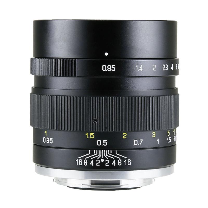 

Mitakon Zhongyi Speedmaster 35mm f/0.95 Mark II Lens for Fujifilm XF X Pro2 T2 T3 or Canon EF-M EOS M M5 M50 M6 or Sony E A6300