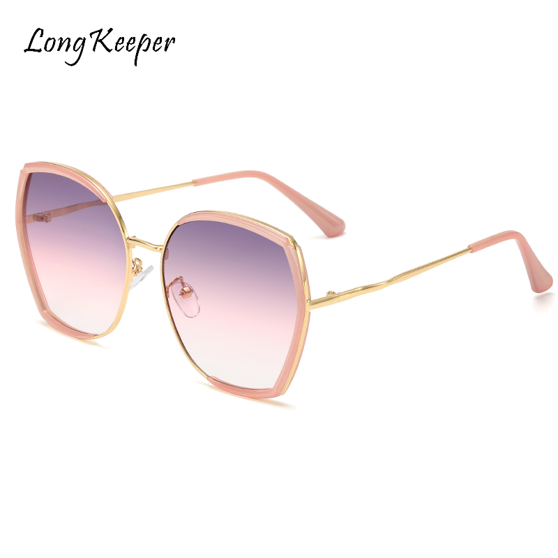 

Classic Pink Sunglasses Women 2020 Designer Sun Glasses High Quality Oversized Woman Eyewear for Fashion Ladies