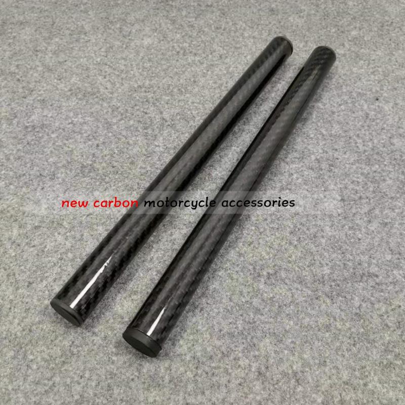 

22MM 7/8" Racing refitting Universal Motorcycle Carbon Fiber Clip On Ons Replacement Handle Bar Handlebars Grips Tube 2pcs