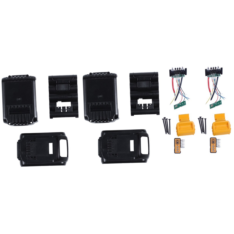 

DCB200 Li-Ion Battery Plastic Box Case PCB Charging Protection Circuit Board for 18V 20V 3.0Ah 6Ah Tool 2Pcs