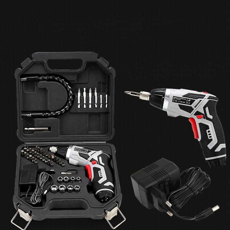 

19Pcs Electric Cordless Screwdriver Sets Household Battery Drill Driver Rechargeable Lithium Electric Drill With
