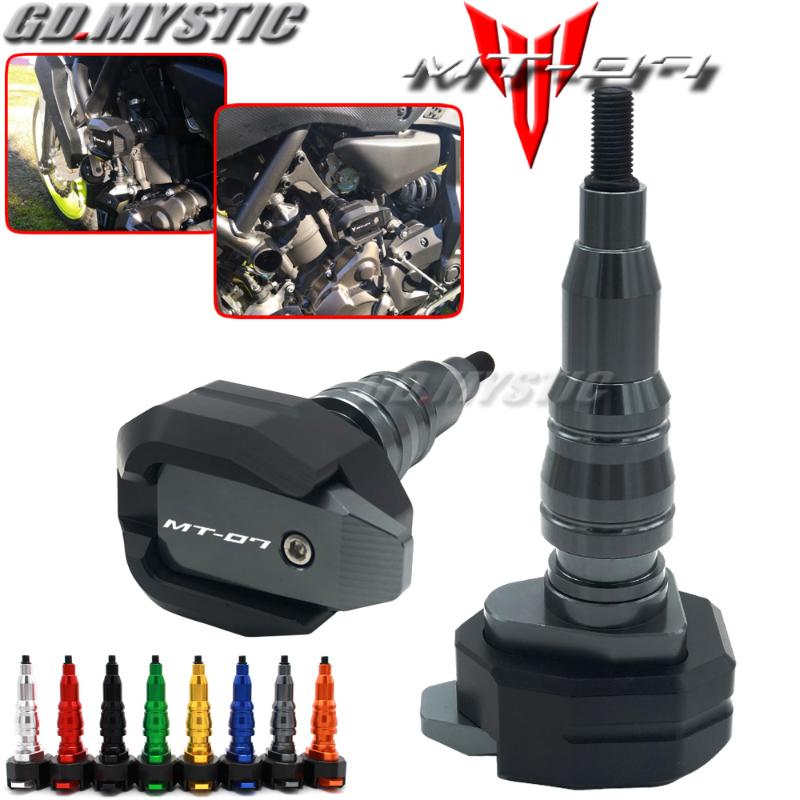 

For MT 07 MT07 MT-07 FZ-07 2020 accessories Frame Sliders Protector Left and Right Anti 2014-2020