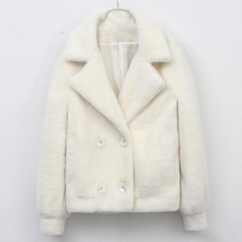 

Luxury Women Winter Office Jacket Warm Parka 2020 New Fashion Winter Ladies Long Sleeve Solid Thick Loose Casual Joker Coat