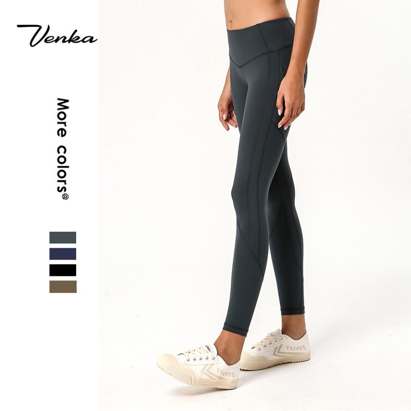 

Best Seller Trendy Womens Fitness apparel High-Rise Full-on Patchwork Custom Yoga Pants Women Leggings, Black