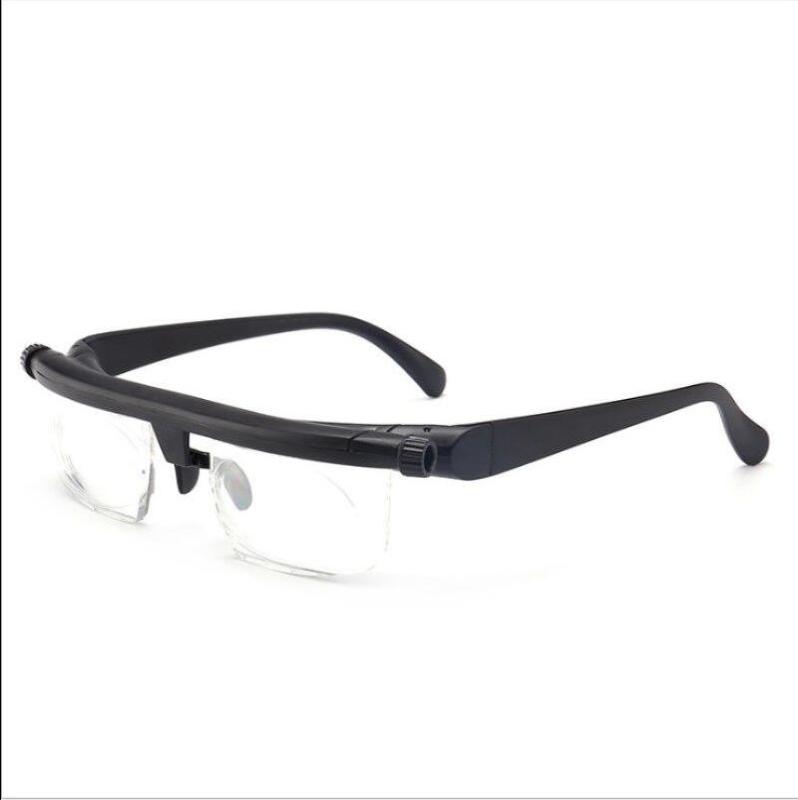 

New TR90 Glasses Focal Length Adjustable +3.0 Reading Glasses -6.0 Myopia Unisex
