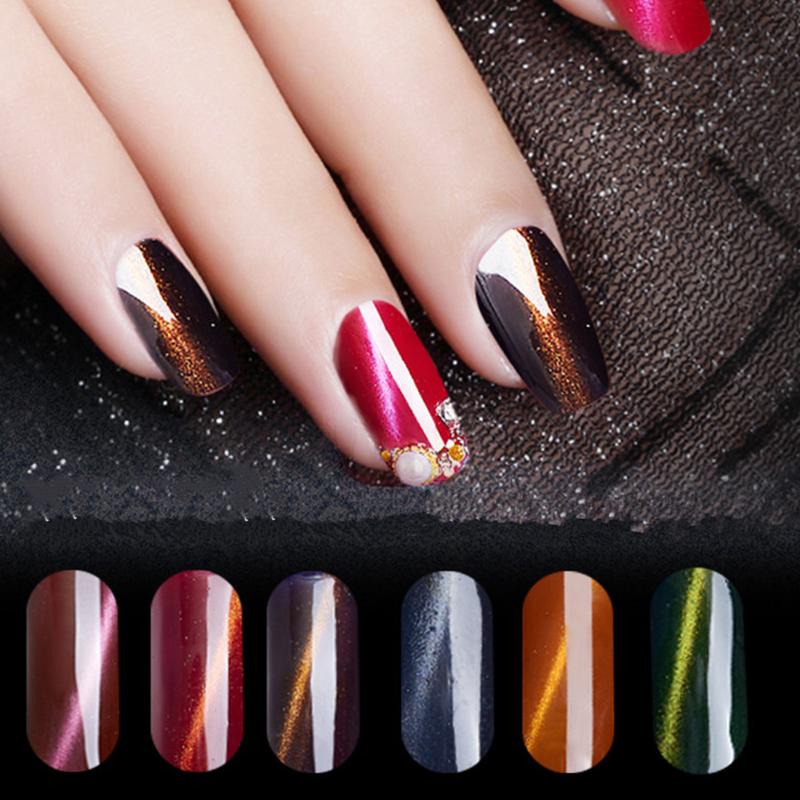 

Hot sale 10ML Magnetic Cat Eyes Gel Polish UV LED Lamp Varnishes Soak off Gel Lacquer Magnet Nail Polish Nail Art, 23