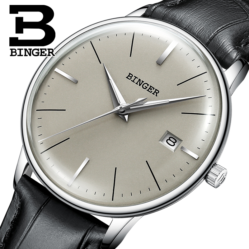 

Men Watch Automatic Clock BINGER Mechanical Watch relogio masculino Business Watches reloj hombre Mens Watches Top, 11