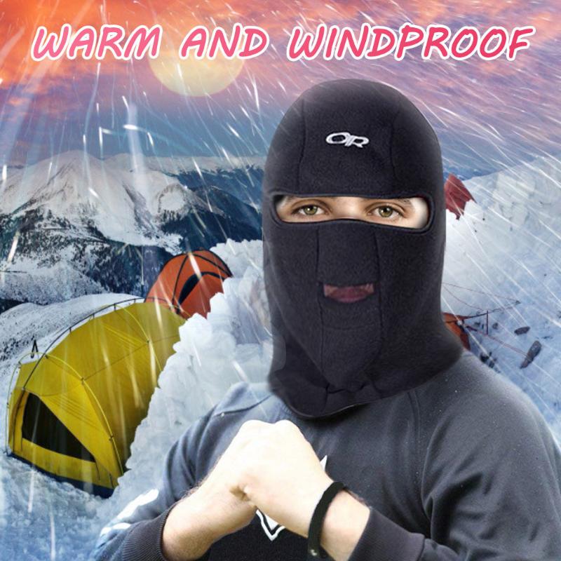 

Adult Men Full Face Mask Motorcycle Riding Windproof Ski Outdoor Winter Sport Cycling Face Mask Anti-foggy Dust Reusable Masque