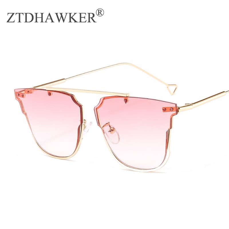 

Gradient Color Metal Sunglasses Color Ocean Film Trend Fashion New Spectacles Shades for Women Glasses