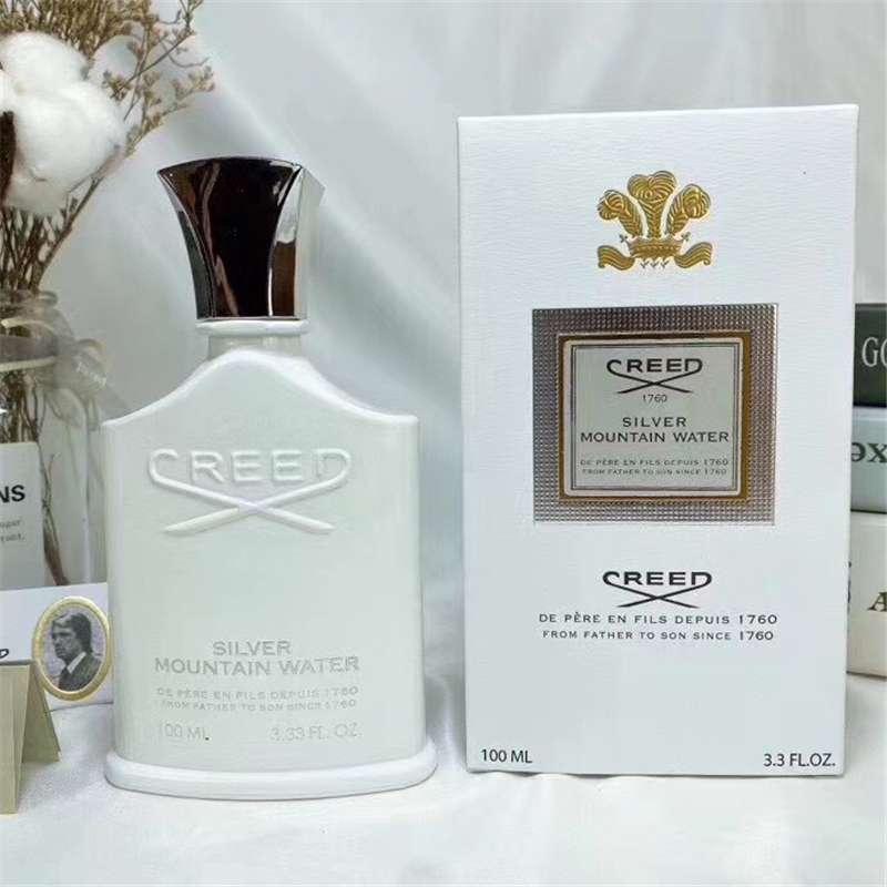

A+++Top quality Creed cologne silver mountain water Perfume for men sparay edp With Long Lasting High Fragrance 100ml come with box
