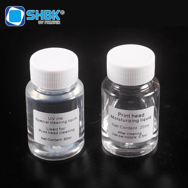 

UV ink cleaning liquid, moisturizing liquid, suitable for all UV printers using ink to prevent clogging after drying