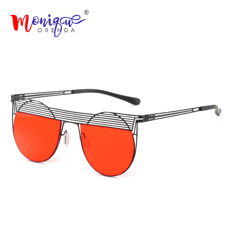 

Sunglasses Vintage Round Women 2021 Fashion Hollow Frame Retro Sun Glasses For Men Brand Eyeglasses Gafas De Sol Mujer