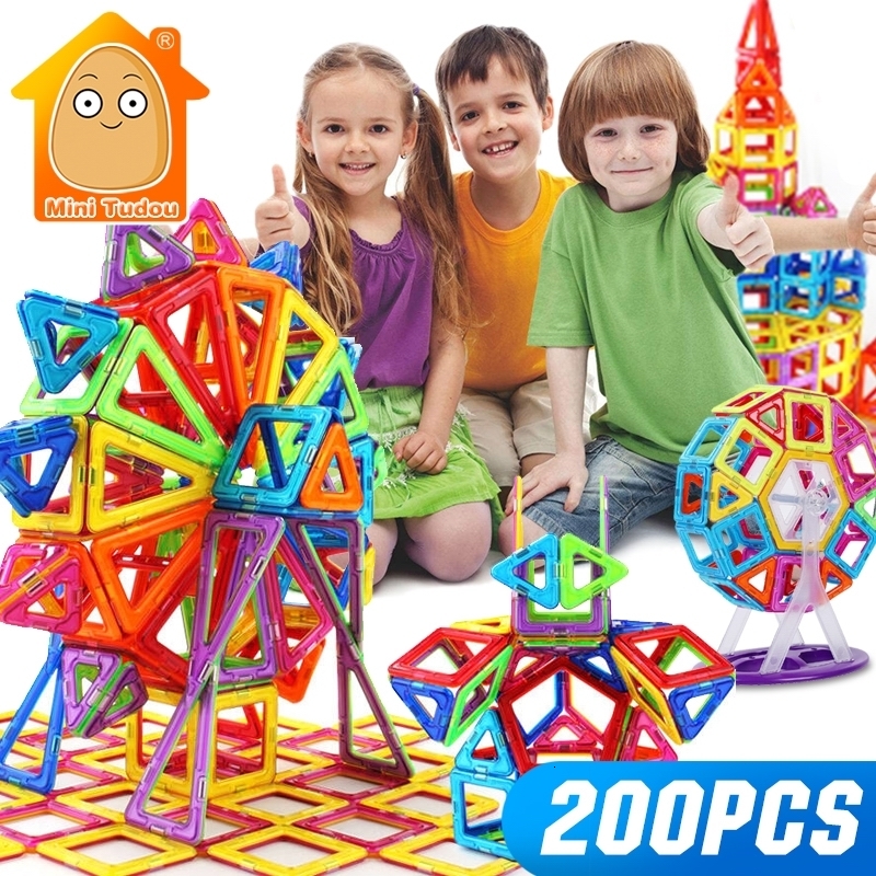 imanes construccion niños