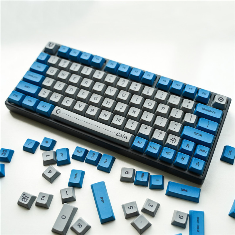 

SSKYEE 104 Keys Keycap PBT Sublimation Keycap XDA Compatible GH60 GK61 GK64 96 Mechanical (Not Keyboard