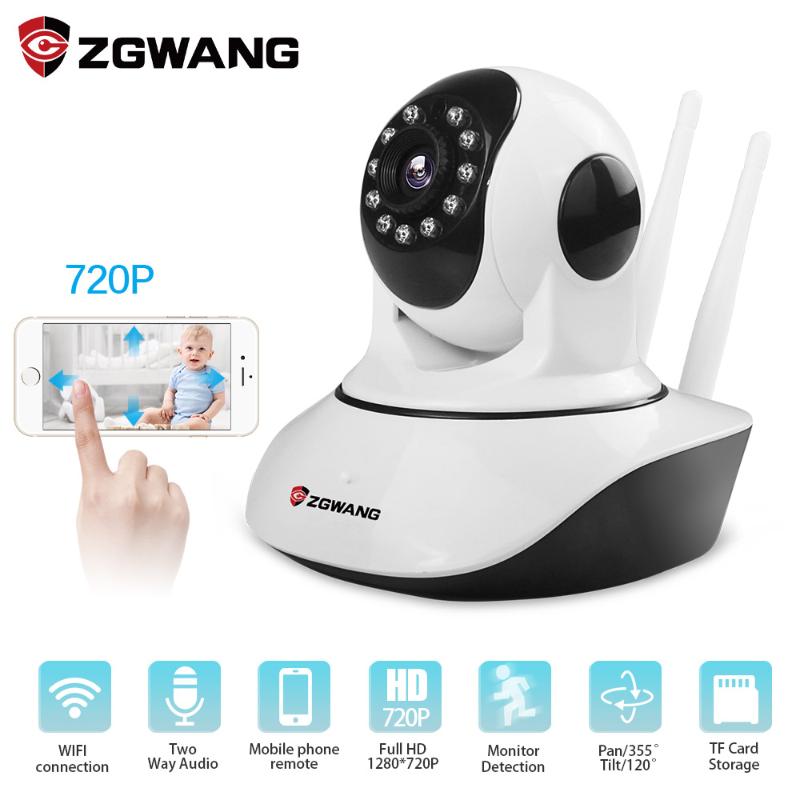

ZGWANG 720P PTZ Wireless Wifi IP Camera Indoor HD IR Night Vision CCTV Home Security Surveillance Camera