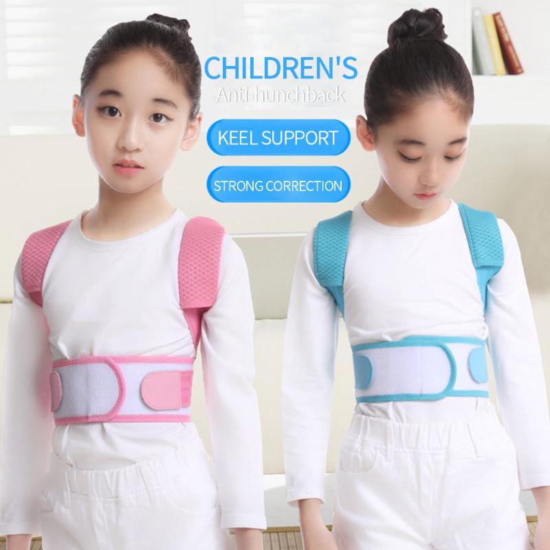 

Adjustable Posture Corrector Corset Posture Corrector Belt Health Children Body Contouring Adolescent Student, Pink s