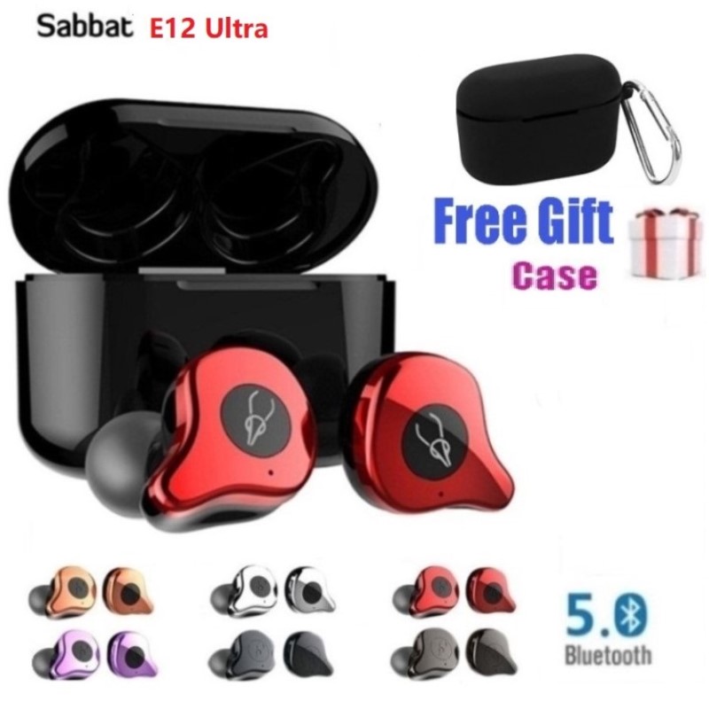 

Sabbat E12 Ultra Qualcomm Bluetooth v5.0 APTX Earphone Sports HiFi Stereo Noise Reduction Wireless Earphone PK x12