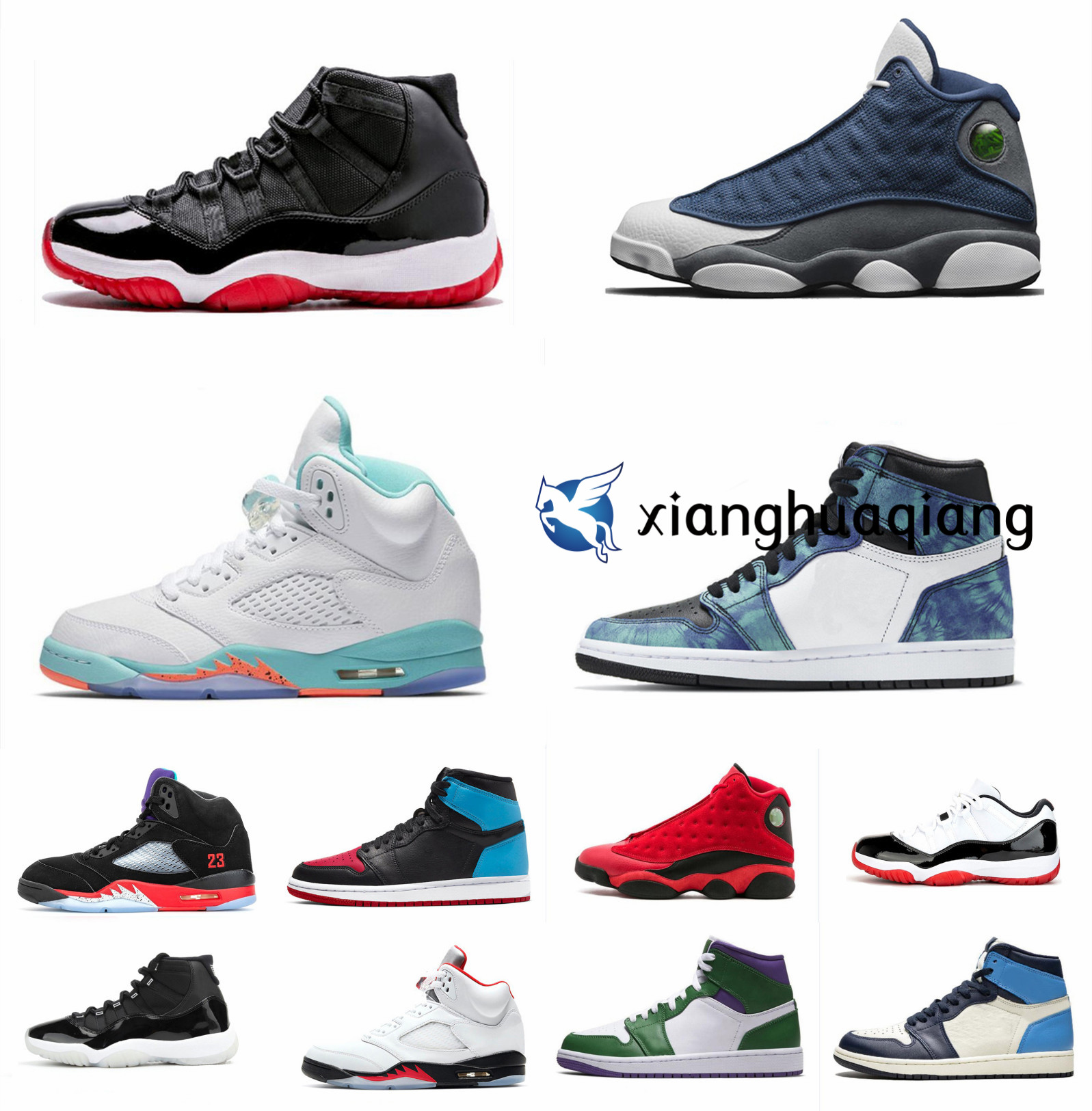 

Jumpman Mens Women basketball shoes 5s ALTERNATE GRAPE Fire Red 13s Flint 1s Hyper Royal 11s 25TH ANNIVERSARY 10s Cement trainer sneakers, Seattle 40-47