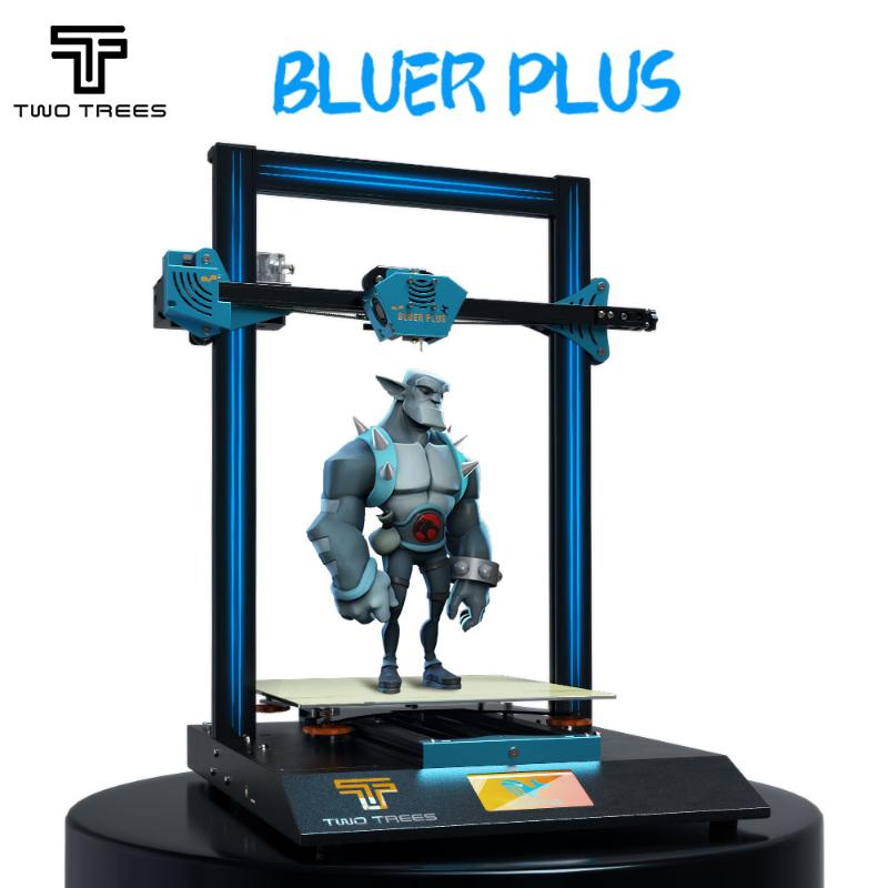 

TWO TREES 3D Printer BLUER PLUS Big size PEI Sheet Flex Magnetic Base Printing Masks DIY KIT Hotbed