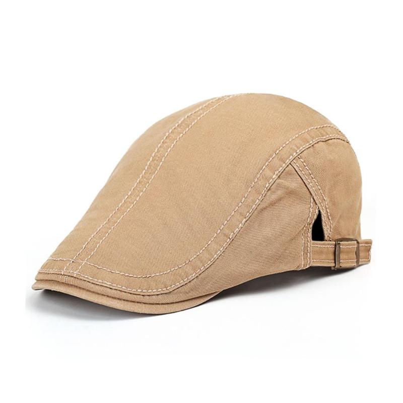 

Berets Men's Casual Hat Cotton Caps For Spring Summer Autumn Outdoor, Black