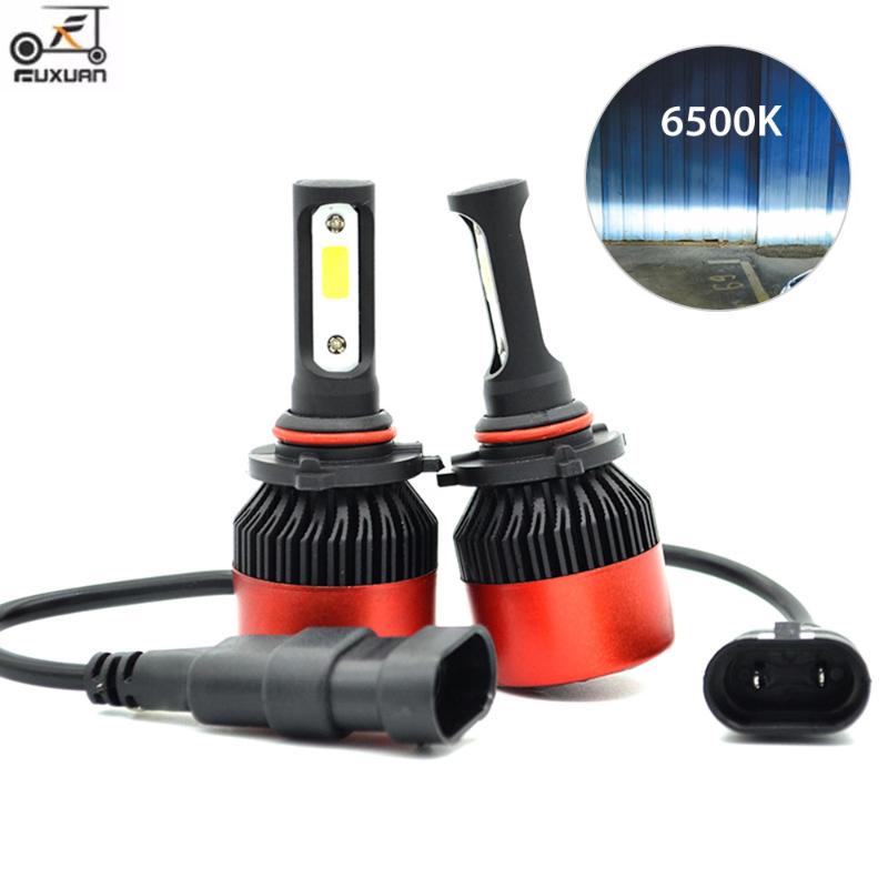 

FUXUAN Car Headlight H7 LED H4 LED H1 H11 H3 H13 H27 880 9006 9007 60W 6000LM 6500K 12V 24V Auto Headlamp CSP Fog Light Bulb