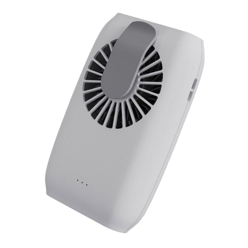 

USB fan mini small electric fan hanging waist hanging neck portable lazy portable desktop small