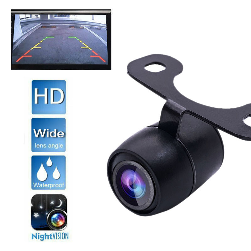 

Universal Car Rear View Parking Assistance Camera Hd Color Night Version Reverse Drive Cmos Wide Angle waterproof Mini Analog Se
