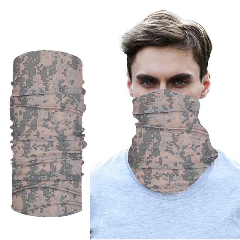 

Camouflage Seamless Sport Magic Neck Gaiter Cover Face Scarf Fishing Cycling Hunting Hiking Bandana Tube Scarves Men Women, B338