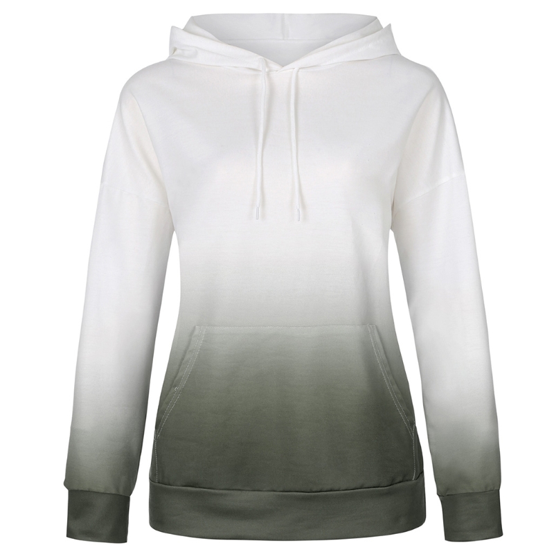 

Women Long Sleeve Drawstring Hoodies Tie-Dye Colorblock Loose Sweatshirt, 6ee800634-r
