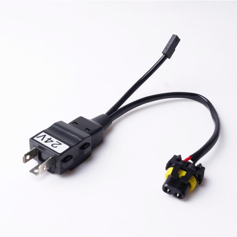 

24V Relay Harness Control Cable For H4 Hi/Lo Bi-Xenon HID Bulbs Wiring Controller