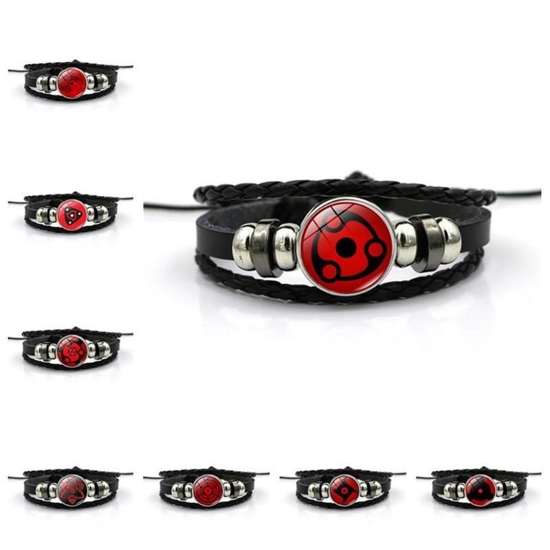

Bracelets For Women Bracelet Naruto Write Round Eye Time Beaded Woven Bracelet Jewelry Gifts For Women
