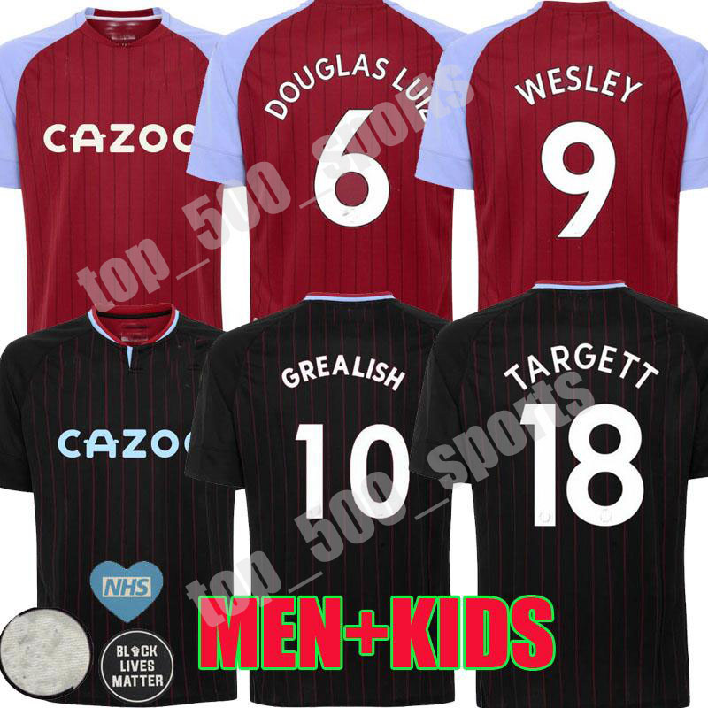 

20 21 Aston away SOCCER JERSEY Villa 2020 2021 Samatta Targett GREALISH Wesley Douglas Luiz MCGIM EL MEN KIDS KIT FOOTBALL SHIRTS thailand, Home+patch