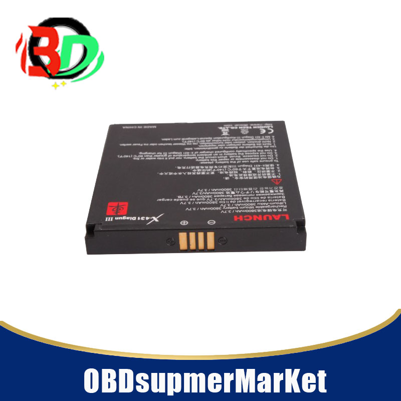 

Original X431 Diagun III Battery With 3800mAh Supported 10 Hours Long Working Time With High Quality