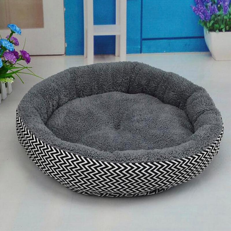 

Pet House Bed For Dogs Cat Soft Cotton Pet Dog Bed Cushion warm couch for puppy dog cat, Chocolate