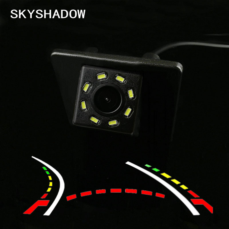 

For KIA K4 2014 2020 2020 Cerato Forte Wireless Car CCD Rear view Camera Fisheye 4 8 12 led dynamic Night Vision bracket