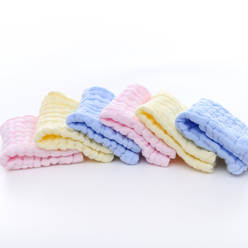 

Towel cotton baby saliva towel 30 * 30 absorbent face, Pink