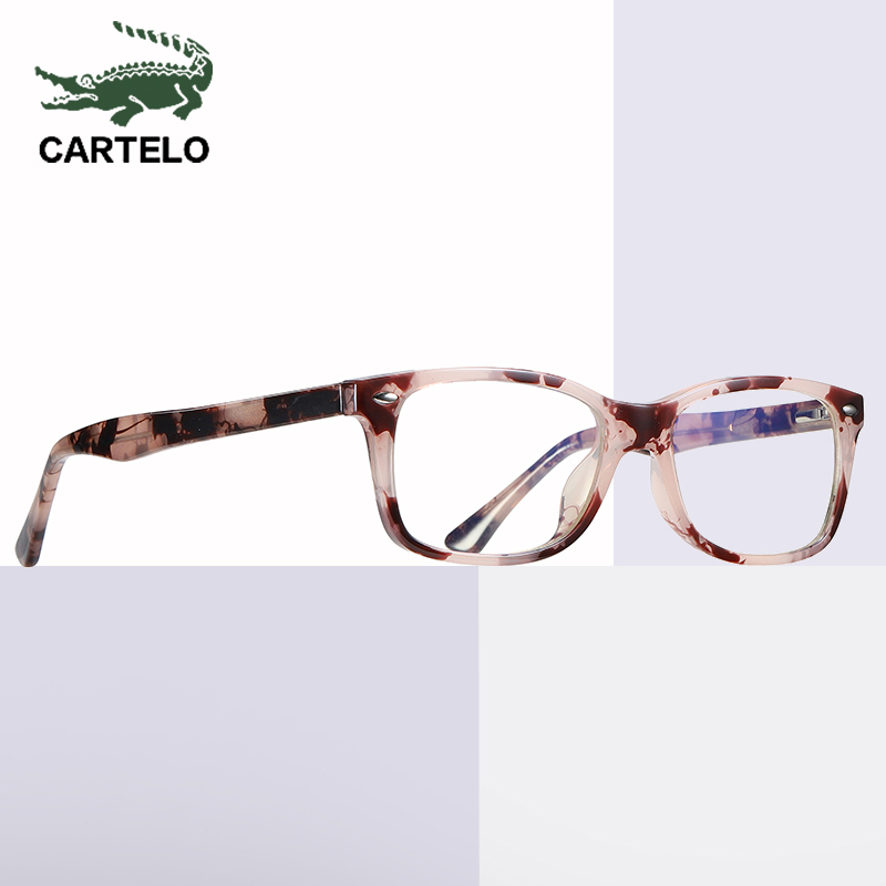 

CARTELO Metal Frame Anti UV Optical Fold Eyewear Computer Glasses Men Anti-blue light Glasses Women Gaming Eyeglasses