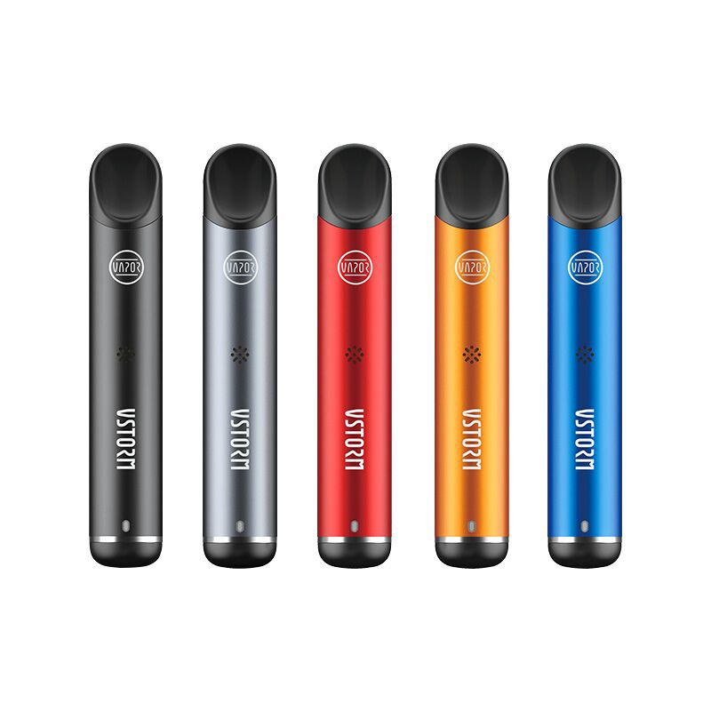 

Authentic Vapor Storm Ares Pod Kit 560mAh Built-in vv Battery 12W Output with 1.6ml Aers vape Cartridge 1.3ohm Coil vape pod