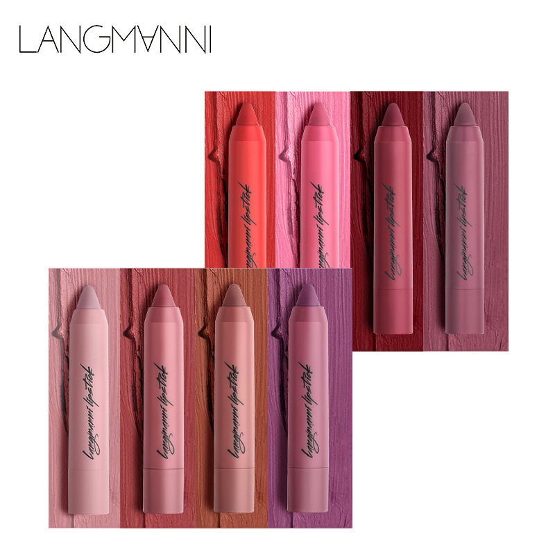 

4pcs/set Matte Lipstick Pen Long Lasting Glitter Lipgloss Waterproof Liquid Lipstick Moisturizer Lip Gloss Makeup Lip Tint